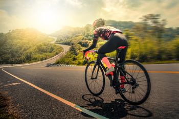 Cycliste féminine